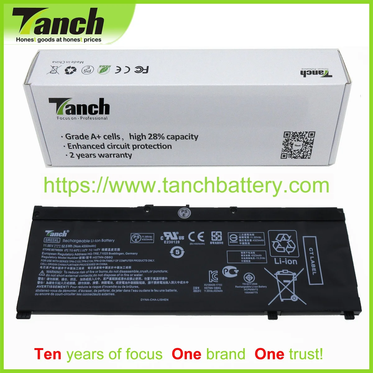 Baterias de Laptop para hp L08855855 Tanch L08855956 3icp6 60 72 X360 15-cn0006tx Presságio 15-dc0004tx 11.55v Celular