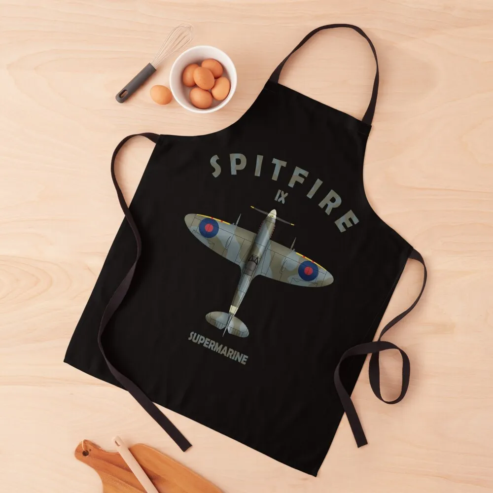 

The Spitfire Mk IX Apron Household Items Useful Kitchen For Man Apron