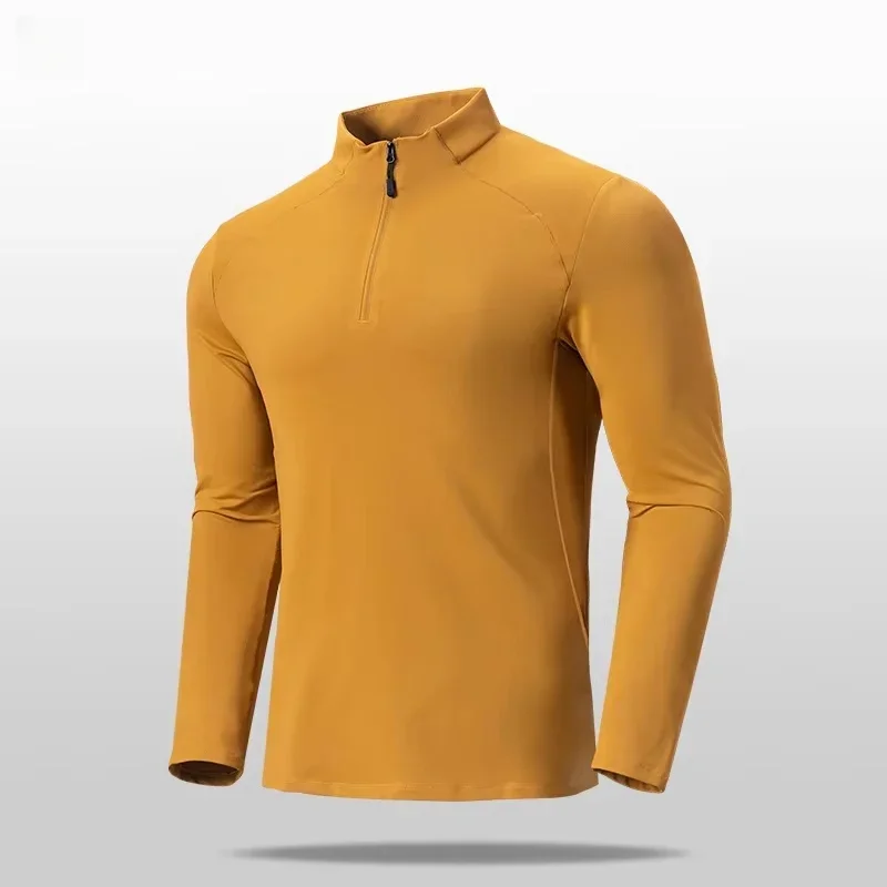 Men's High Quality Cycling Hiking Outdoor Sports Long Sleeve T-shirt Leisure Speed Dry Running Fitness Sports Clothing Tops 5