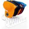 7-Holes Baseball Cap Display Rack Durable Clear Acrylic Hat Holder for Home Closet Storage Organization Stores Decoratio 2