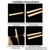1-5 Tier Wood Acrylic Display Stand Cosmetic Organizer Display Riser Rack for Cupcake Perfume Doll Figure Shelf Home Storage 3