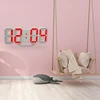 Table 3D LED Alarm Clock Date/Temperature for Home Kitchen Offices Clock Decoration Garden Clocks Wall Clock Times Digital Decor 2