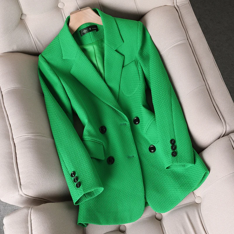 blazer-a-carreaux-a-manches-longues-pour-femmes-simple-boutonnage-veste-assortie-manteau-formel-pour-dames-orange-noir-vert-automne-hiver