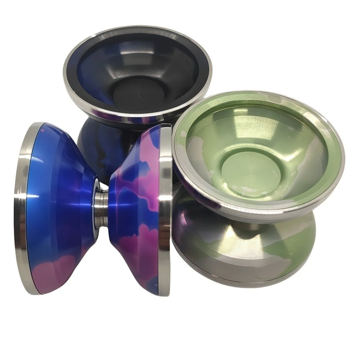 YoYo Professional Unresponsive Aluminum Alloy Alloy Ring yoyo Ball Toys(1A,3A,5A)