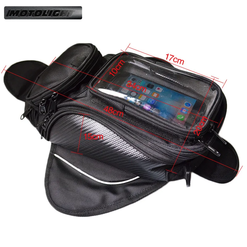 Motorcycle Tank Bag Luggage Oil Fuel Magnetic Bike Saddlebag Trunk Travel Motorbike Screen Baggage For Phone GPS motorcycle tank bag