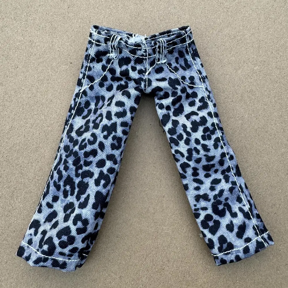 Handmade Vintage Hip-Pop Doll Trousers - DIY Accessory