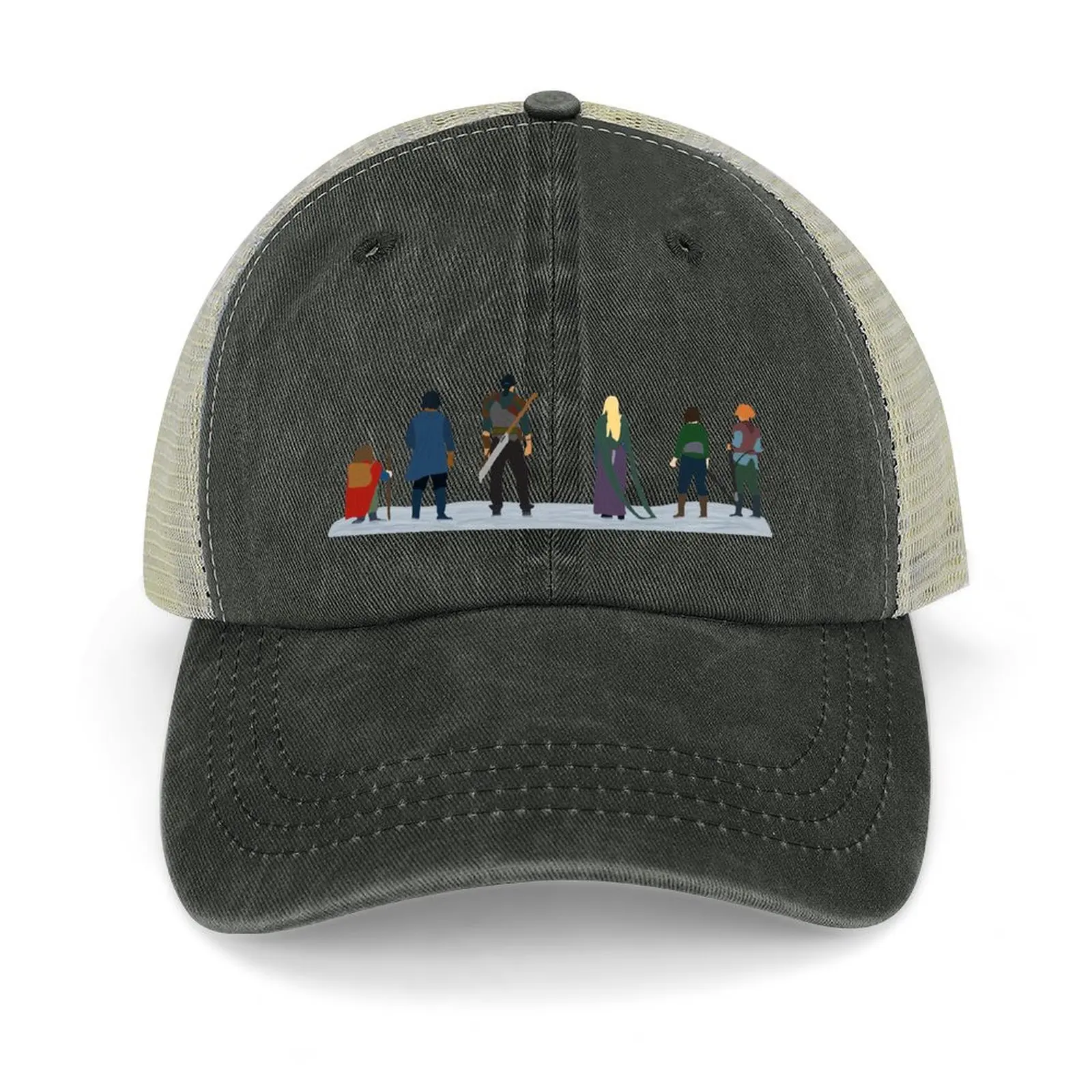 

Across the Shattered Sea (Willow) Cowboy Hat hiking hat Kids Hat Woman Men's
