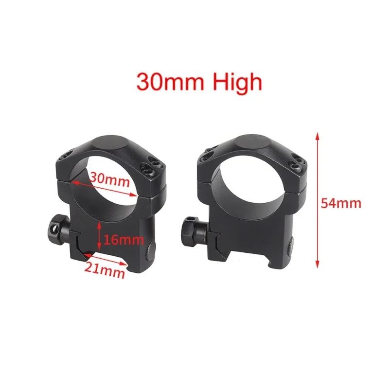30mm Diameter Hunting Scope Mount Rings Aluminum Alloy Ring Mount Tactical Flashlight fit 21mm Picatinny Rail High/Med/Low rifle scope mount,rifle scope mount ring,flashlight scope mount,weapon flashlight mount,flashlight mount