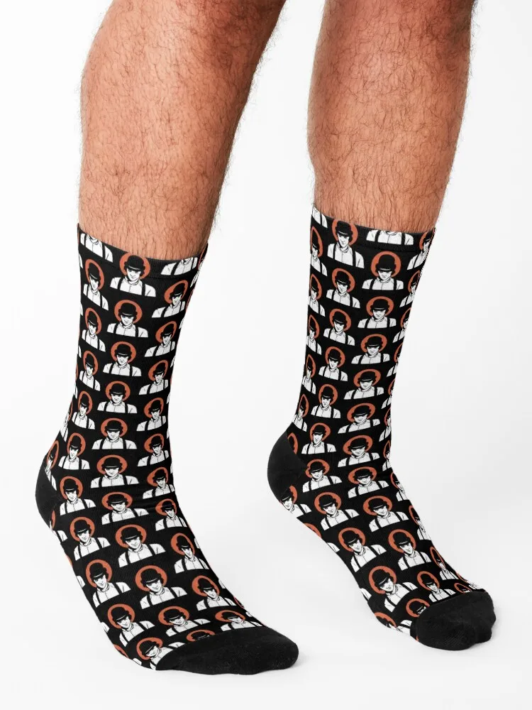 Alex DeLarge Socks anime luxury Designer Man Socks Women's