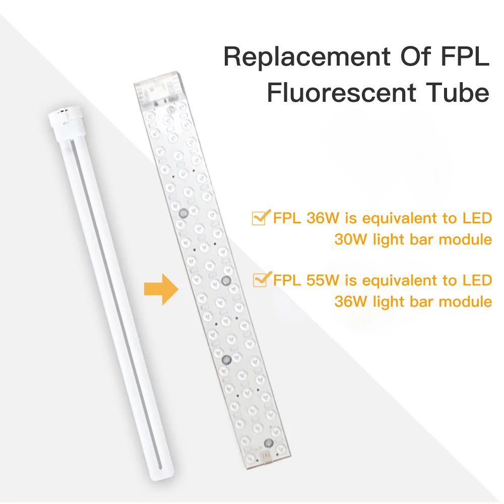 LED Module Bar 220V Ceiling Light LED Panel 30W 36W Replacement LED Light Strip 40cm 50cm For Living Room Bedroom Ceiling Light