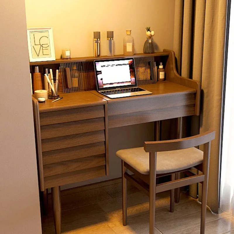 편안한 보관함 드레싱 테이블 스툴, 갈색 거울 의자, 드레싱 테이블 컨테이너 서랍, 토카도르 마퀼라제 가구 