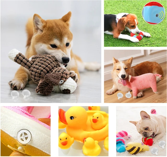 10 Squeakers Per Giocattoli - Ricambi Per Cucchiaini Per Animali E Bambini - Foto 4