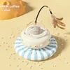 Smart Auto Cat Toy Electric Sensor Feather Laser Wand Interactive Self-Play Anti-Boredom For Indoor Kittens USB Pet Supplies 5