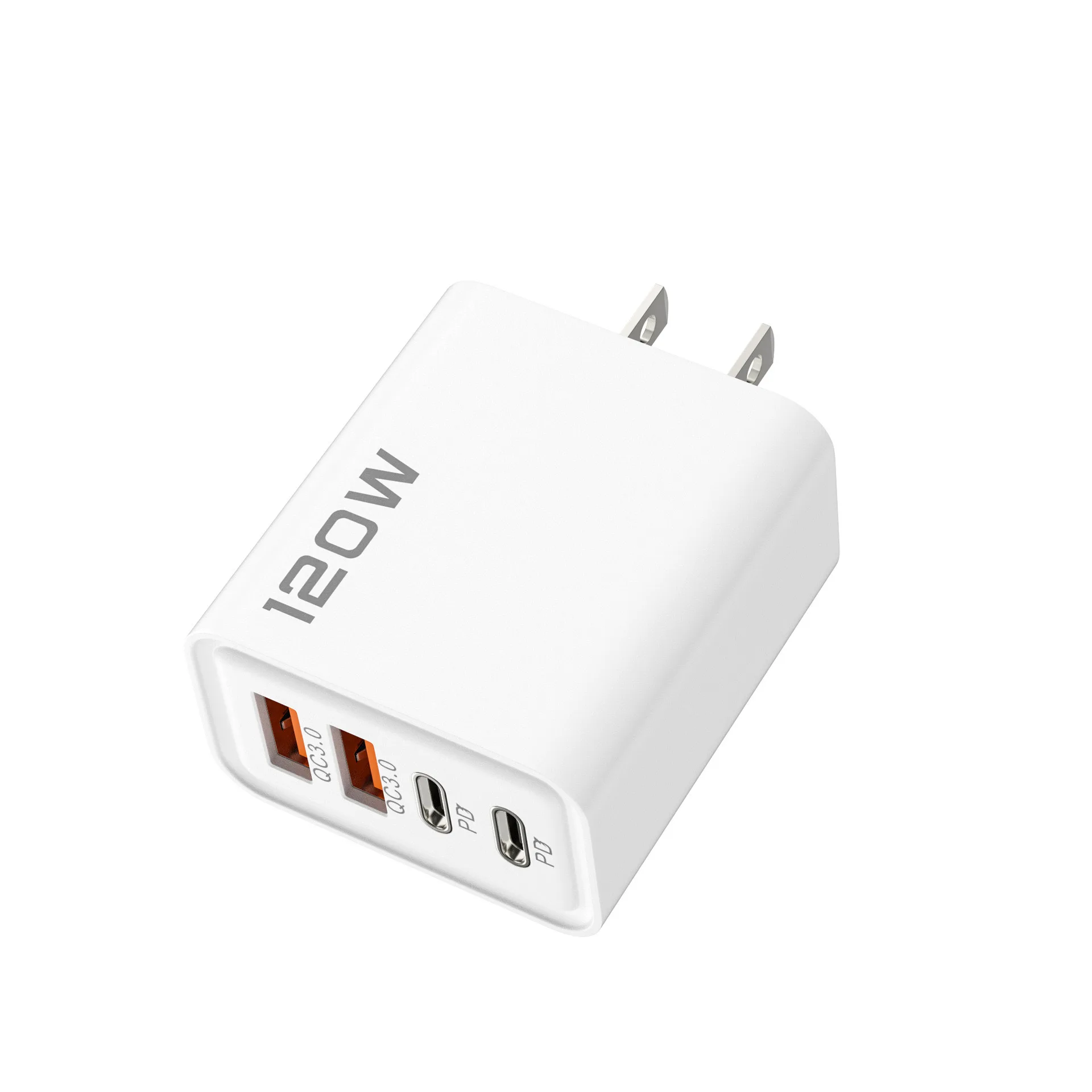 ตัวเลือกสินค้า อะแดปเตอร์ชาร์จเร็ว 120W สาย Type-C ชาร์จได้ทุกแบรนด์