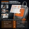 ANCEL HD601 Heavy Duty Truck Scanner Diagnostic Tool All System  OBD2 Scanner Car Check Engine Code Reader with Reset DPF ABS 6