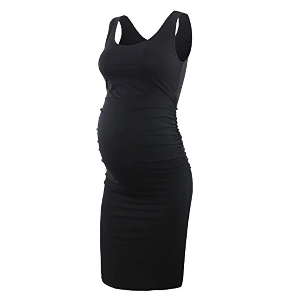 Women Short Sleeve Maternity Dresses for Casual Pregnancy Shower Home with womens dresses