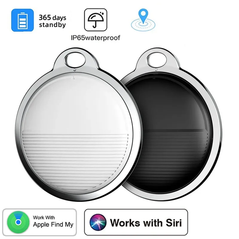 Mini GPS Tracker For APPLE IOS Smart Bluetooth-compatible Locator Wallet Key Pets Finder Anti Lost Device Work with Find My APP