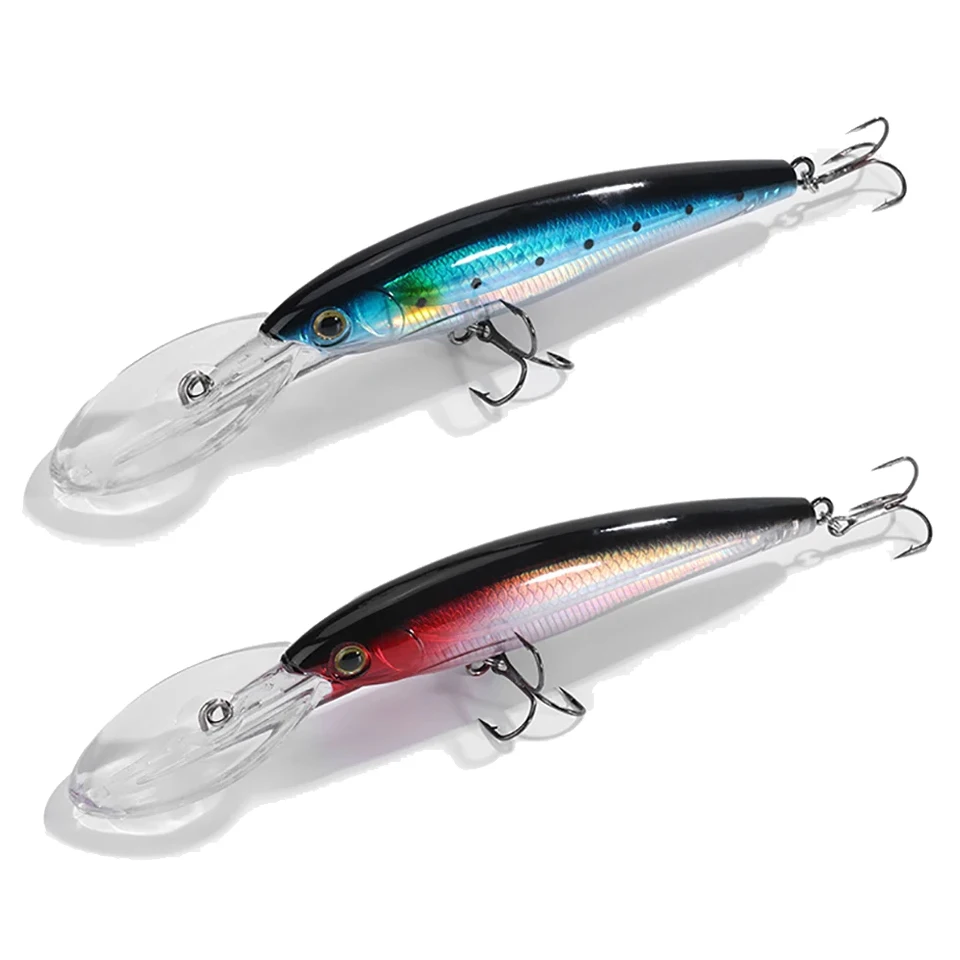 

1PCS 14cm/15.5cm Big Crankbaits Fishing Lures Jerkbait Minnow Sea Hard Artificial Bait Wobblers Fishbait Trolling Swimbait Pesca