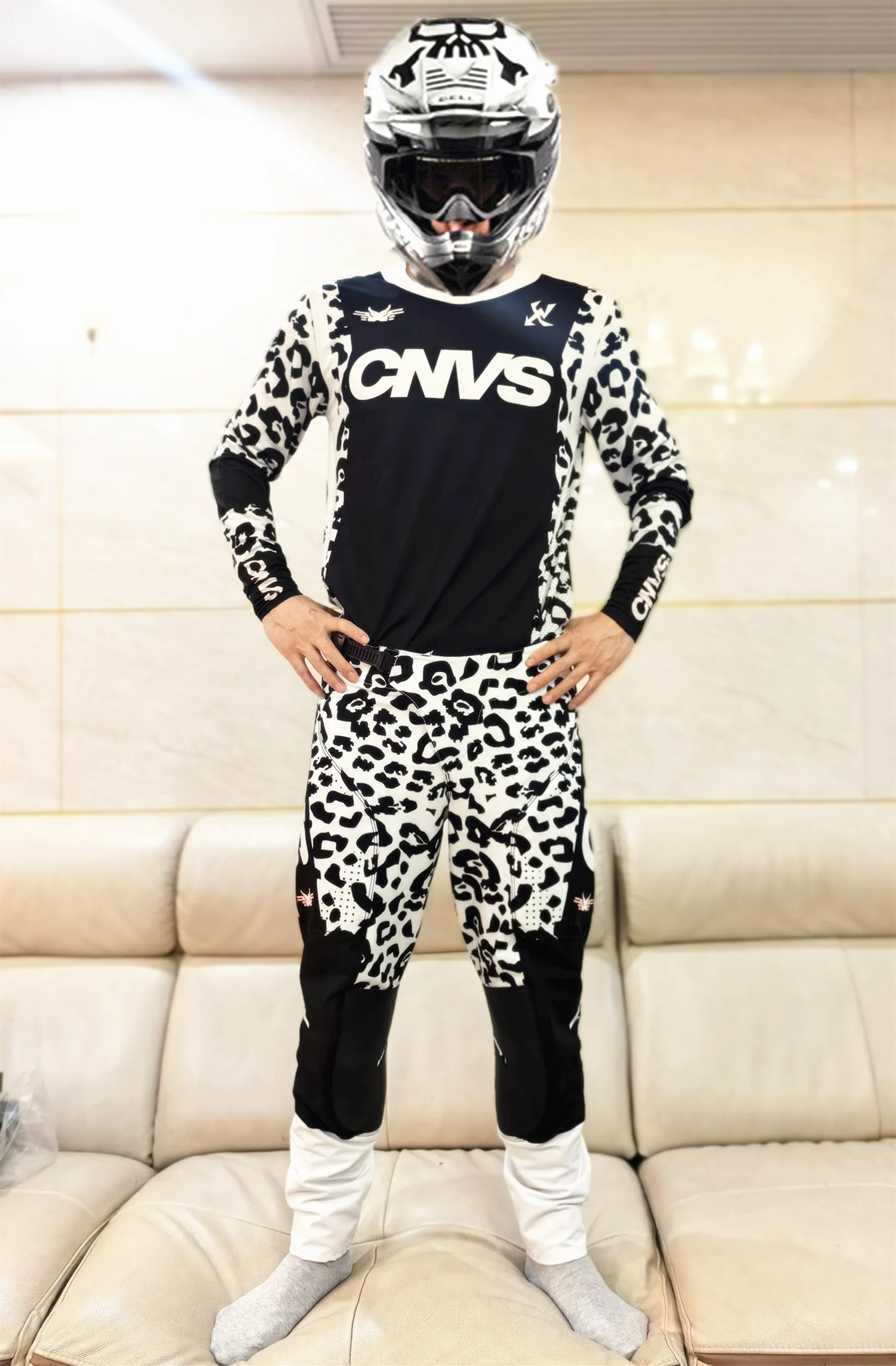 2026 CNVS 레포드 MX 기어 세트 FH 모토크로스 파워 웨어 엔듀로 모토 슈트 오프로드 저지 및 팬츠 더트 바이크 키트 모터사이클 슈트
