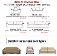 LANMOLIFE 1PC Super Stretch Sofa Cover Living Room Sofa With Skirt Trim Removable Cleaning Furniture Covers For Hotel Offices 2