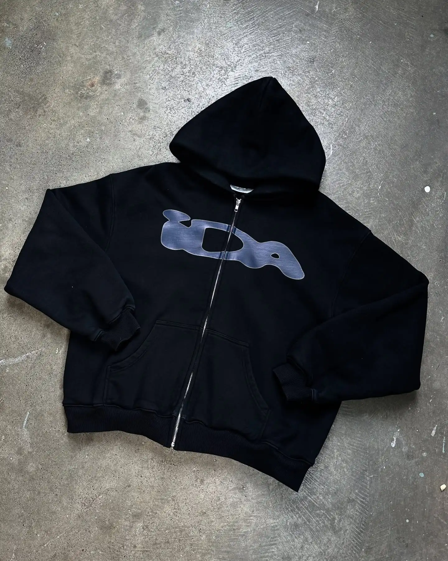 即発送ida 似 sply Zip-up hoodie フーディーロゴ入パーカー ida sply Zip-up hoodie フーディーロゴ入りパーカーM - メルカリ