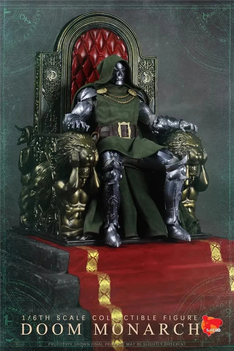 S-HERO SH001 1/6 Super Villain the Doctor Doom Model Full Set 