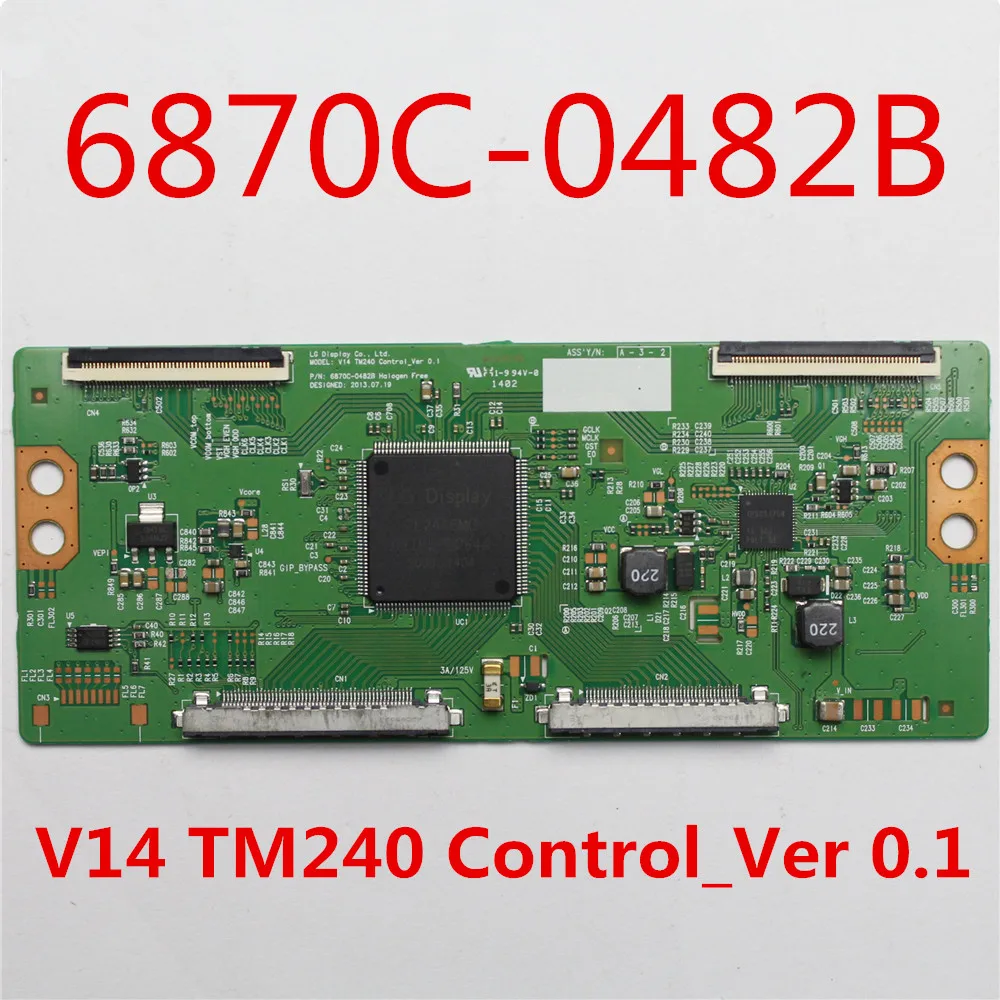 Tcon Board 6870C-0482B V14 TM240 Control_Ver 0.1 LED Plate