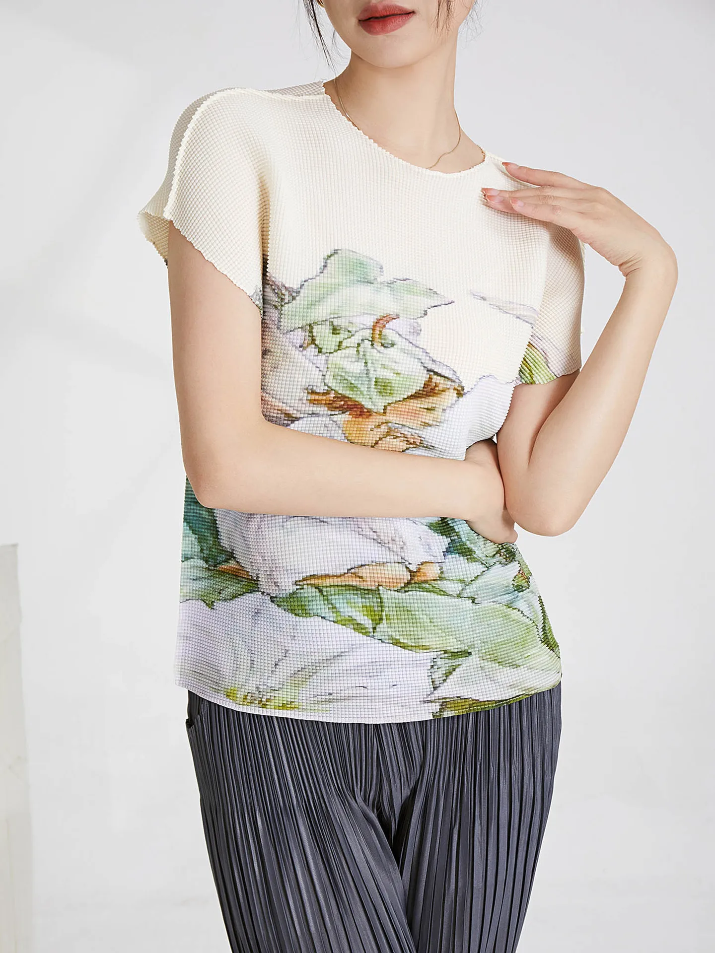 2023 Summer Brand New Designer Women's High Quality Floral Print Cotton