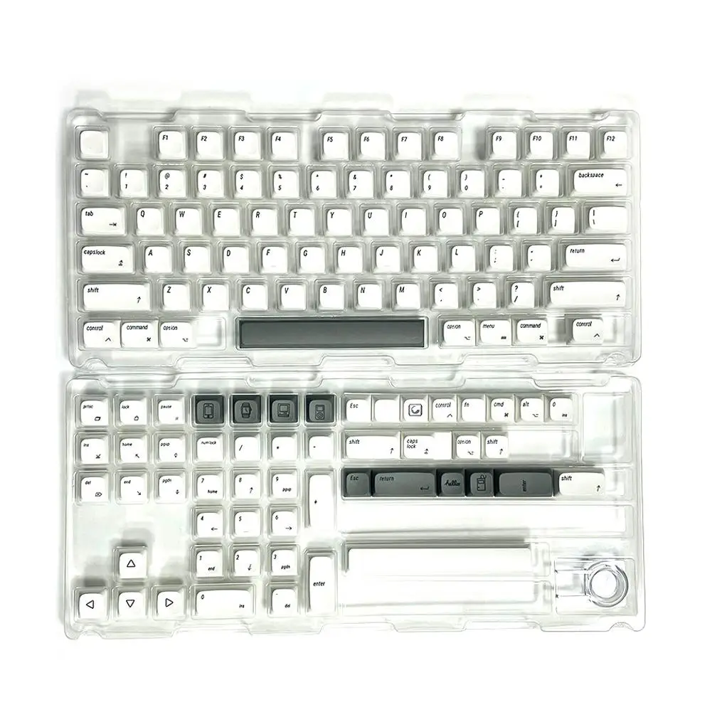 127 키 Xda Pbt 키캡, 영어, 일본어, 러시아어, 한국어 염료 승화 키캡, 체리 Mx DIY 기계식 키보드 A5l6