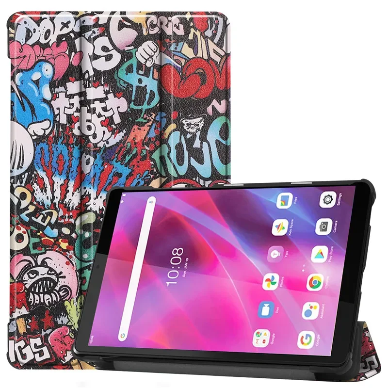 

For Lenovo Tab M8 HD Case TB-8505F/X Tri-Folded Cover For Lenovo Tab M8 FHD TB-8705F/N Case For Lenovo Tab M8 3rd Gen TB-8506F/X