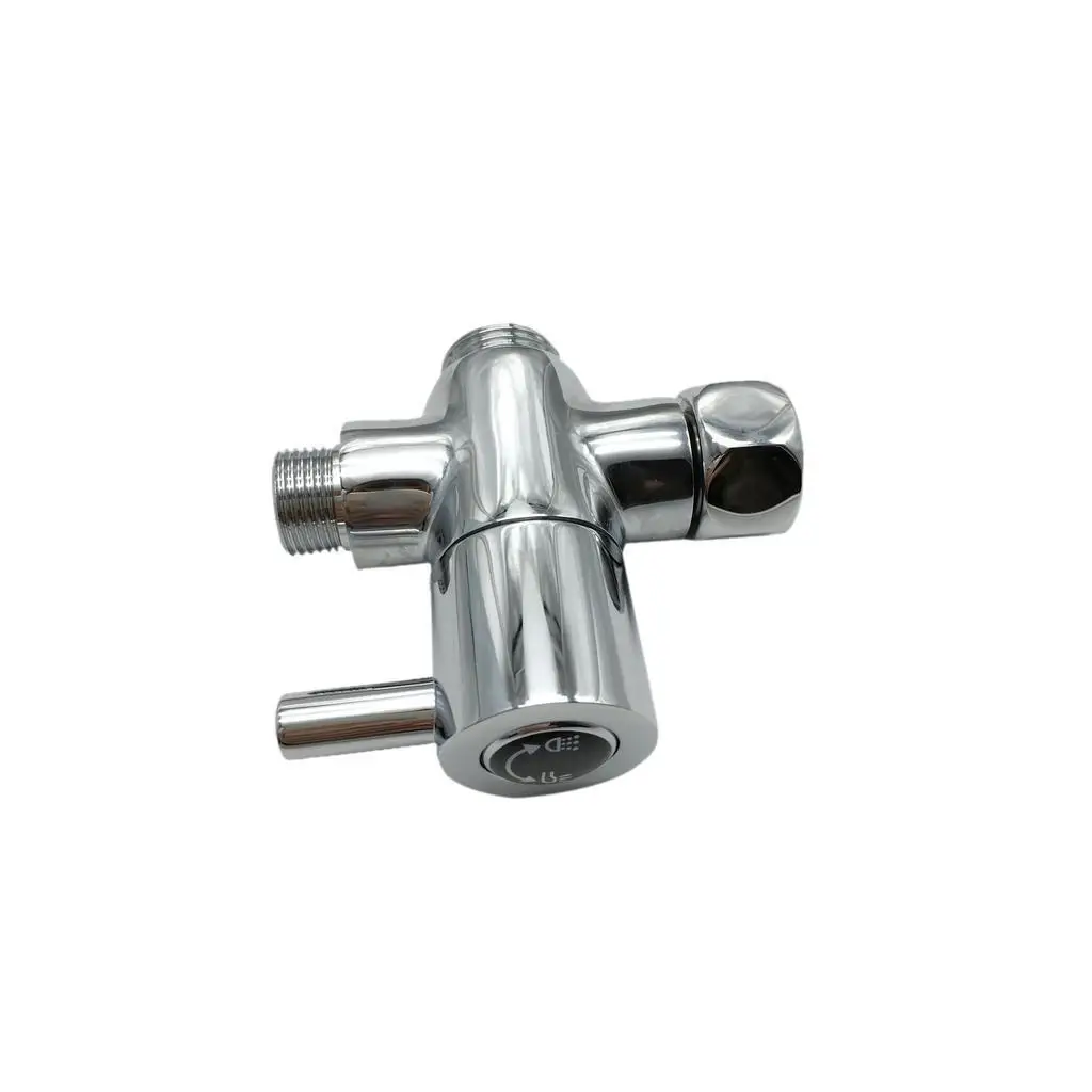 

G3 4 G1 2 Brass 3-Way Shower Head Diverter Valve Tap M F T-type Splitter F