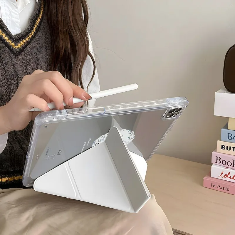 Versatile Tablet Smart Case with Pen Holder