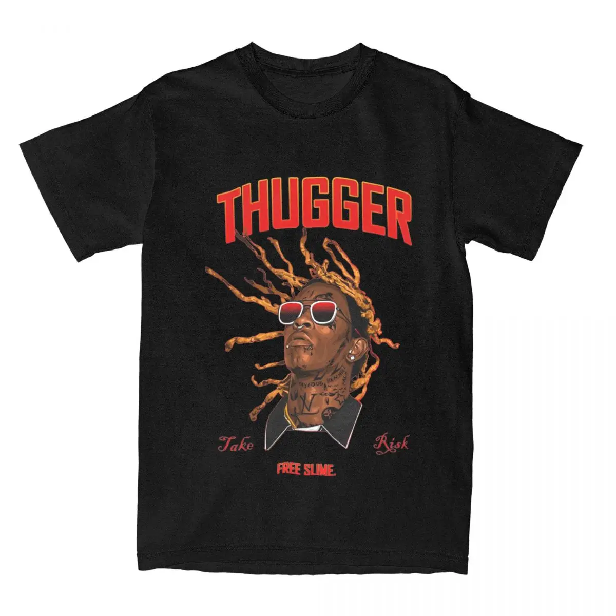 

Men Women's YOUNG THUGGER Rapper Shirt Accessories Funny 100% Cotton T Shirt Tee Clothing Gift Idea