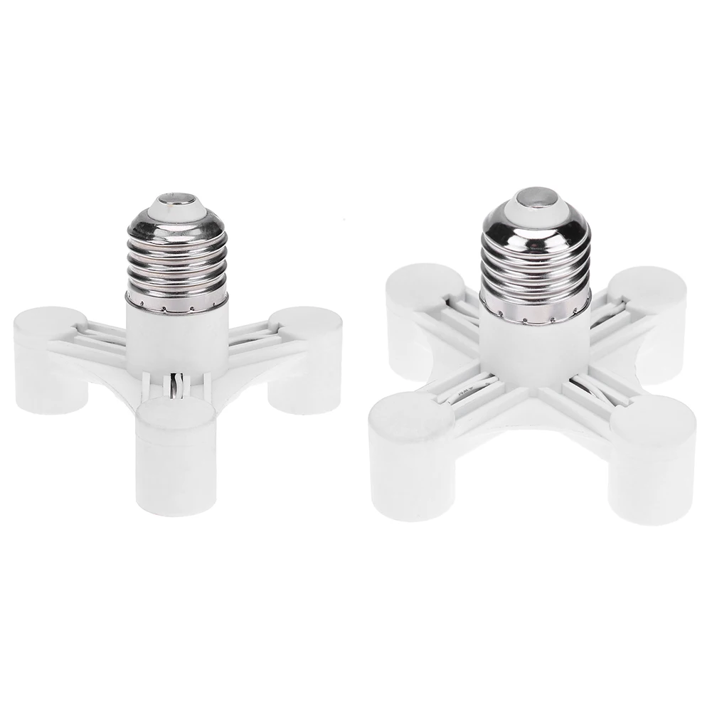 Description Picture 6 of itemE27 to E14 Adapter Lamp Holder Converter Bulb Base Converting for Lamp Switch Lighting Parts Accessories White