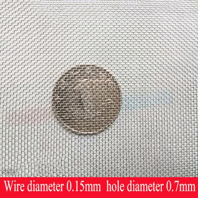 Premium Stainless Steel Woven Wire Filtration Mesh - Multiple Size Options