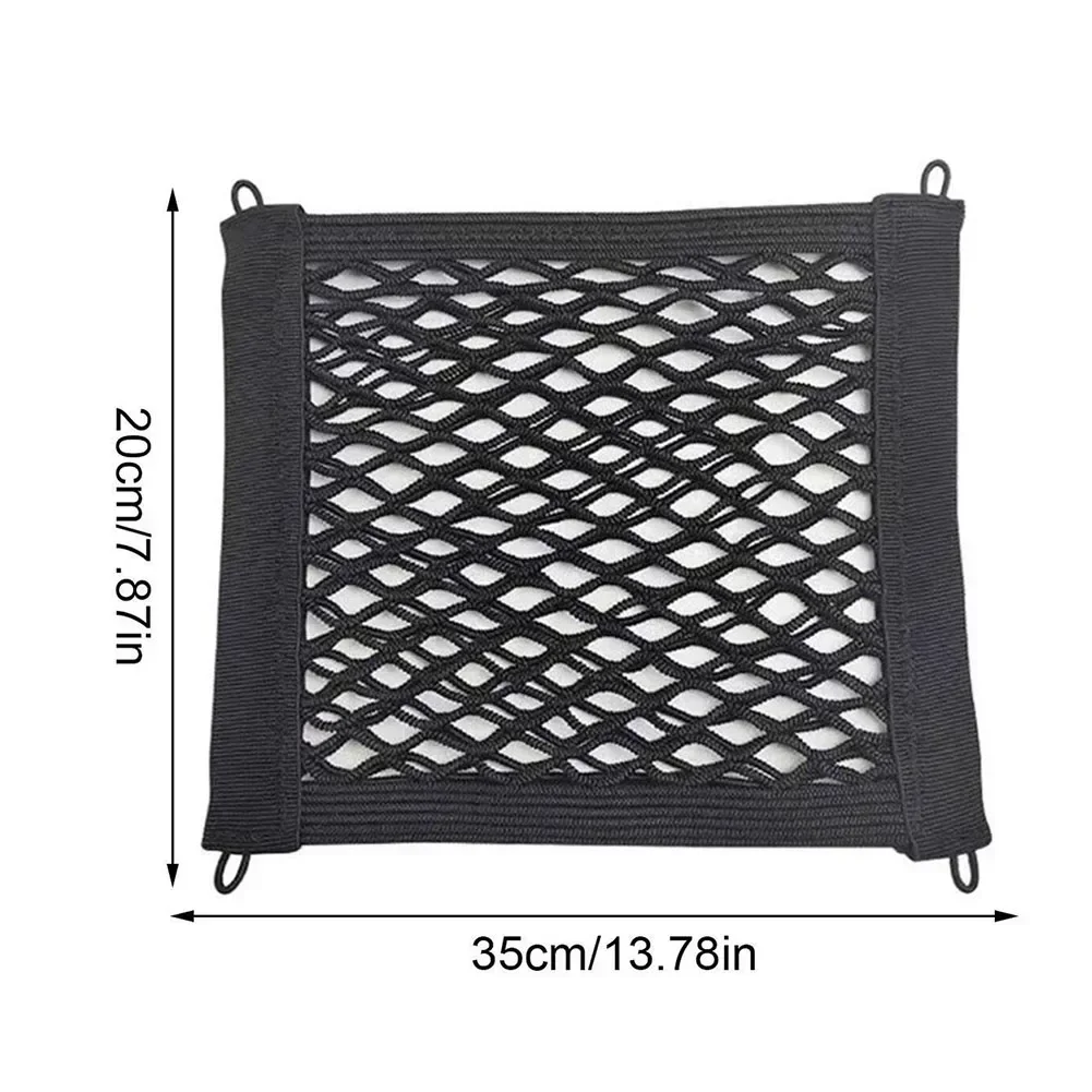 Motorcycle Storage Net Bag High-strength Elasticity Bike Scooter Storage Net Bag Scooter Mesh Luggage Hook Hold