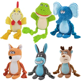 Indestructible Plush Dog Toy 1