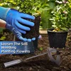 All-Steel Hardened Hollow Hoe Handheld Weeding Rake Planting Vegetables Farm Garden Agriculture Weeding Tool Dropshipping 6