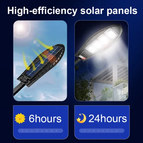 모션 센서 태양광 LED 조명, 강력한 정원 조명, 야외 10000W 가로등, 3 가지 모드 방수, 168LED 4