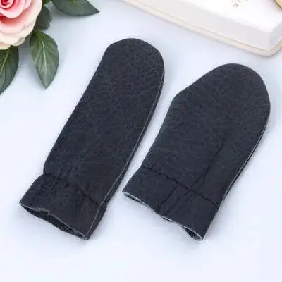 10개 손가락 보호대 팀블 PU 손가락 보호대 니들 펠팅 바느질 DIY 공예 용품 퀼팅 팀블