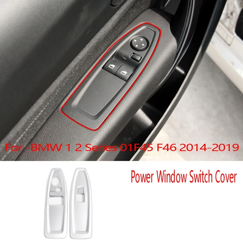 

Для-BMW 1 2 серии F20 F21 F22 F45 F46 2014-2019 Автомобильная отделка внутренняя дверная ручка выключатель стеклоподъемника крышка отделка