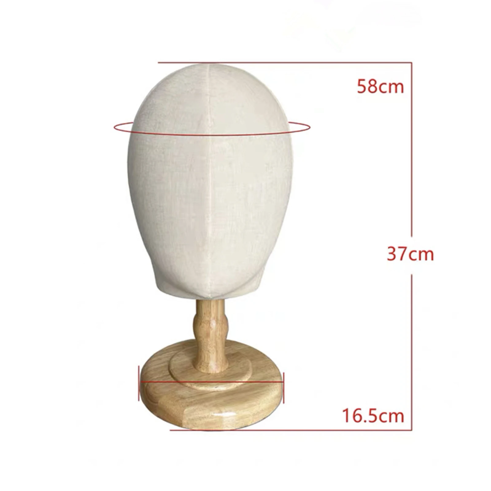 Manichino testa cappello Rack Stand titolari modello di visualizzazione per puntelli casa centro commerciale cappelli fascia per capelli parrucche espositore - immagine 6