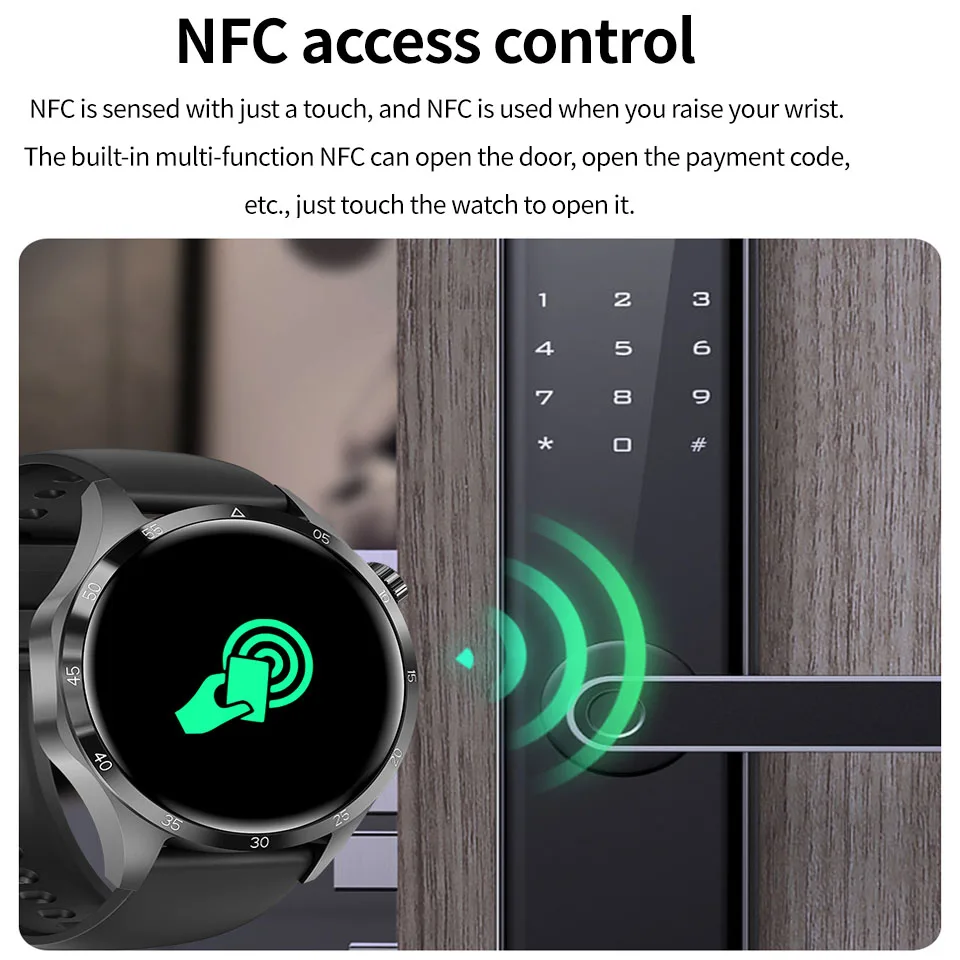ȭ ġ GT4  ÷ Ʈ ġ , 360x360 HD ũ, NFC IP68   ġ, GPS Ʈ Ʈ ġ, 2024 ǰ