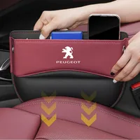 Organisateur d'espace de siège de voiture multifonction, boîte de rangement de poche universelle pour Peugeot 308 408 508 RCZ 208 3008 2008 206 307 accessoires 5