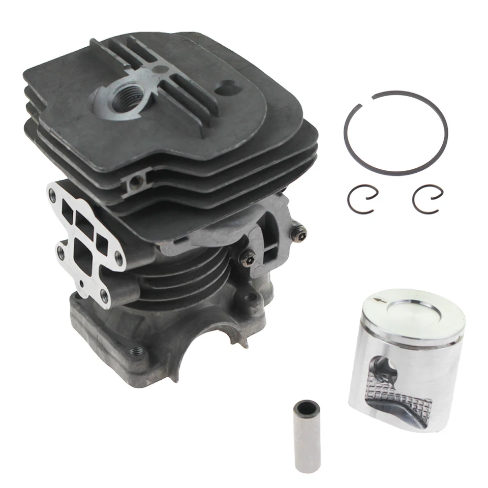 50 50 Rancherチェーンソー用シリンダーピストンキット 503168301 505341305 50mmシリンダーピストンキット チェーンソー  268 シリンダーピストンキットと互換性ハスクバーナ 50 50Rancher チェーンソーと互換性 503168301 505341305 45mm シリンダー ピストン キット Husqvarna 50 51 55 チェーンソー用 503 60 91 71 減圧バルブ