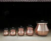 New Copper Cups Chinese Vacuum Cupping Kit Pull Out A Vacuum Apparatus Therapy Relax Massagers Curve Suction Pumps 1pcs 1
