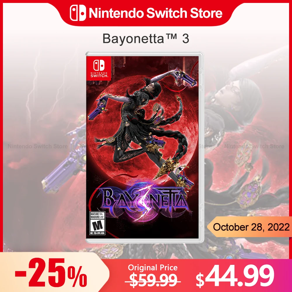 Bayonetta 3 Nintendo Switch Offerte Di Gioco 100% Ufficiale Originale Gioco Fisico Card Action Genere Per Switch Oled Lite Console Di Gioco