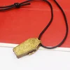 New Steam Punk Retro Gothic Coffin Necklace Bat Cross Coin Necklaces Can Be Opened Fashion Sweater Chain Men Jewelry 4