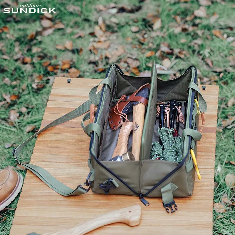 1pc Outdoor Camping and Cooking Tools Miscellaneous Storage Bag Camp Hammer Handbag Waterproof and Durable Shoulder Bag