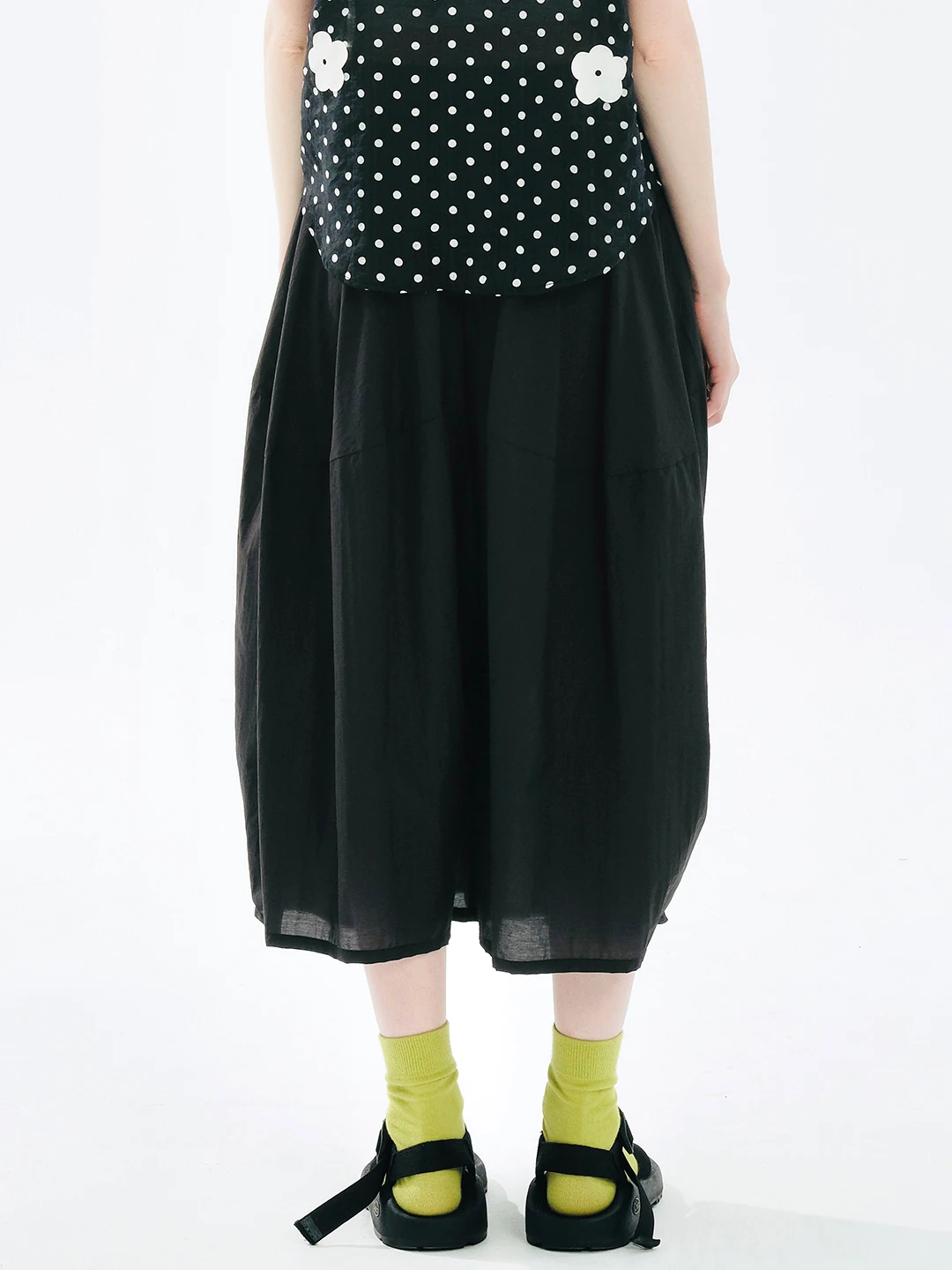 summer thigh skirt pants wide leg skirt pants cropped 244714